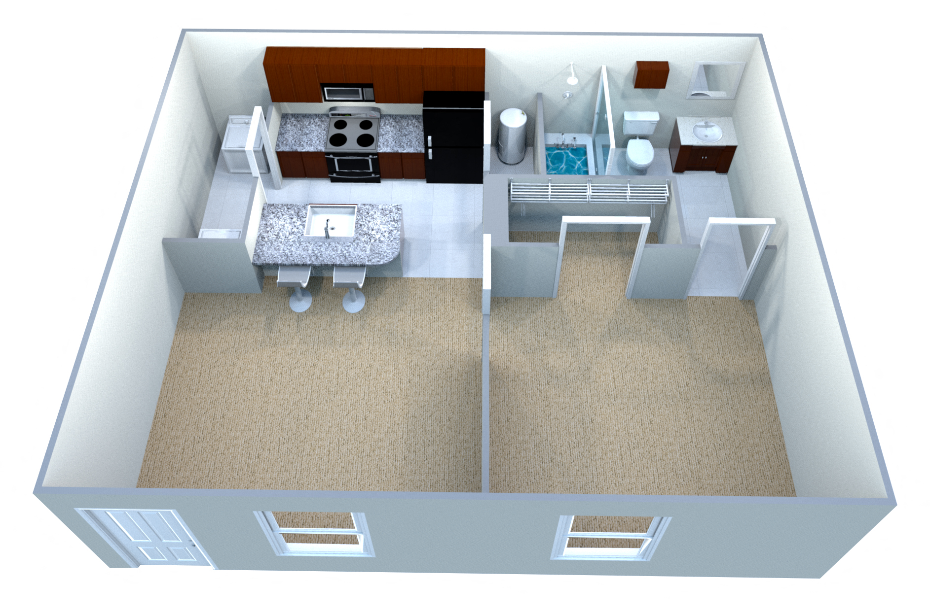 Classic Deluxe II floor plan
